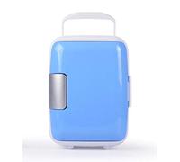 Mini frigo refrigeratore e scaldino | capacità 4 l | compatto, portatile e silenzioso (blu)