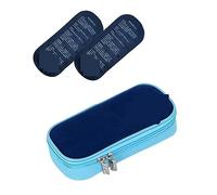 Mini frigoriferi 3 Pz/set Sacchetto di Raffreddamento for Insulina Con Gel Portatile Tasca for Diabetici Protezione Della Pillola Impermeabile Oxford Custodia Da Viaggio Termica Isolata per i viaggi i