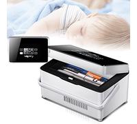 Mini Frigoriferi Medicina Frigorifero e Strumento Refrigerante,Grande Capacità Droga a Temperatura Costante Frigorifero,Portable Car Refrigeration Case,Sistema di Controllo della Temperatura,Battery*4