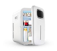 Mini frigorifero, 20 litri portatile frigorifero e scaldavivande per auto con display digitale della temperatura/sistema Dual-Core per la cura della pelle, latte materno, alimenti, medicinali, camera