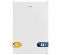 Cecotec Mini Frigo Bolero CoolMarket TT 133L Bianco. Capacità 133L, 83,5 di Altezza, Porta Reversibile, Crisper Box, Luce LED Interna, Funzione Defrost e Controllo Temperatura Meccanico