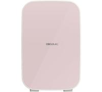 Cecotec Frigorifero Piccolo Bolero MiniCooling 25L Bahamas Rosa. Capacità 20L. Funzionamento 12-220V. Compatibile con Auto e Roulotte. Funzione Freddo e Caldo. Temperatura Regolabile da 7°C a 65°C