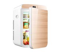 Mini frigorifero da 25 l, piccolo frigorifero per auto e casa, con display touch, doppia porta, 12 V, portatile