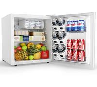 Mini frigorifero da 46 litri, congelatore e porta reversibile, camera da letto/ufficio a risparmio energetico