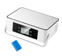 Mini frigorifero mini frigo per insulina, custodia da viaggio USB per medicinali, portatile, con manico, per mantenere il raffreddamento da 2 a 8 ℃ per auto, viaggi, casa, 1 batteria bianca