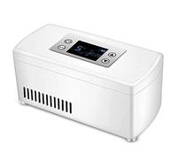 Mini Frigorifero per Medicinali Insulina Portatile Diabete Frigo Refrigeratore per Medicina con Display A LED USB Ricaricabile (Size : Single Battery)