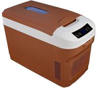 Mini frigorifero, piccolo frigorifero, frigorifero per auto 22L, piccolo frigorifero portatile, congelatore compatto, AC/DC, pannello LCD, mini frigorifero per auto