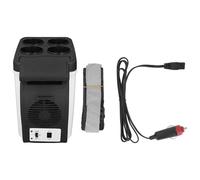 Mini frigorifero portatile da 12 V da 6 litri 37 W a basso rumore for alimenti, medicinali e accessori for la conservazione di cosmetici