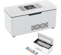 Mini frigorifero portatile insulina cooler box, Usb insulina frigorifero isolato caso più freddo, frigorifero auto medicina organizzatore caso viaggio diabetico farmaci frigorifero display led