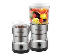 Mini-frullatore 300W 2-in-1 con Lame inossidabili e Funzione Macinacaffè