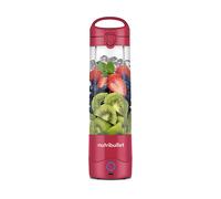 Nutribullet Leggero Frullatore Portatile, 475ml BPA Free Tritan, Mini Frullatore, Lama a 4 Punte Acciaio Inox, Frullatore Multifunzione, Caricatore USB-C, Oltre 15 Cicli Frullatura, NBP003MA, Magenta