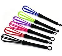Mini frusta per la miscelazione di colori per capelli, salone di palloncini, parrucchieri, colore per capelli, frusta crema, cucina, mixer per mescolare, mescolare, sbattere e mescolare, 17,8 x 3 cm