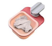 Mini Garbage Can, Desk Trash Container, Clip on Rotating Storage, Sturdy Compact Design Easy Use, Space Saving Portable Style for Kitchen Living Room Bedroom Bathroom Use