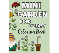 Mini Garden Coloring Book