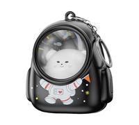 Mini Gattino Portachiavi Luce Lettiera Portatile Torcia Del Fumetto Regalo Compatto Luce Per Bambini Pendente Carino Proiettore K2E0