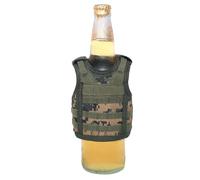 Mini Gilet Tattico | Mini Gilet da birra Versatile per Bevande | Gilet per bottiglie di isolamento termico per la decorazione di lattine o bottiglie da 12 oz a 16 oz