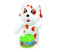 Mini giocattolo da avvolgere - Pp 12 x 10 x 9 cm | Clockwork Tamburo Animal | Set di action figure interattive con coniglietti e cuccioli, per bambini, bambini e bambine