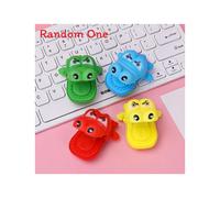 Mini giocattolo inerziale in plastica per bambini cartone animato con forma di coccodrillo