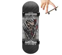 Mini giocattolo per skateboard | Mini giocattoli con dita con ruote con cuscinetti a sfera | Skateboard a chiave | Giocattolo interattivo con dita per | Creare trucchi per skate park