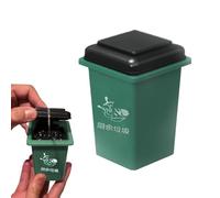 Mini giocattolo per spruzzi d'acqua con pattumiera - estivo portatile in ABS per bambini | Divertente scherzo che schizza | Giocattolo acquatico - per feste in piscina, spiaggia e c