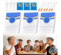 Mini giocattolo soffia bolle, 6 Pezzi Macchina per Bolle Portatile, Giocattolo per bolle di sapone, Soffiatori di bolle di sapone, Bacchette per bolle di sapone, Regalo per feste, uomini e donne