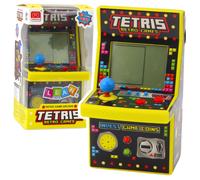 Mini gioco arcade Tetris giallo retrò