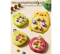 Mini gioco Batti-Talpa per bambini, giocattolo cognitivo per l'allenamento della concentrazione, giocattolo per l'educazione precoce, regalo adatto per bambini e bambine (colore/motivo casuale) rana,A