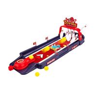 Mini Gioco da Bowling - Set da Tavolo, da Tavolo, da Bowling, Divertente Gioco da Ufficio e da casa, Palla da spilli Portatile con Struttura | Set per Bambini per Uomini, Donne, Adolescenti