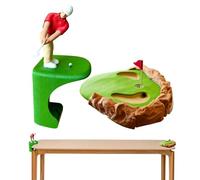 Mini gioco di golf da scrivania - dallo stress compatto | gioco da tavolo da golf - per uomini, padre, golfisti, colleghi, fidanzato, festa del papà, ufficio, camera da