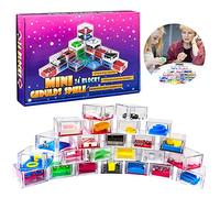 Mini Gioco di Pazienza 3D - Set da 24 Pezzi - Gioco di Battaglia e Pensiero - Abilità per Bambini e Adulti