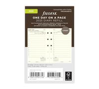 Mini Giorno per pagina crema di cotone 4 lingue 2025