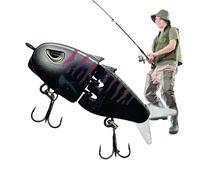 Mini Glide Bait - Esca galleggiante realistica che affonda lentamente | Mini Swimbait per trota, lucioperca, pesce di fiume, acqua salata, specie di pesci predatori, attrezzatura da pesca per la