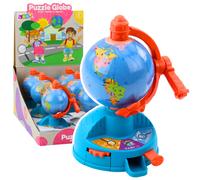 Mini globo con ingranaggio rotante e aereo mobile