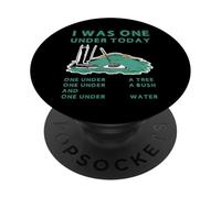 Mini Golf Oggi ero uno sotto PopSockets PopGrip Adesivo