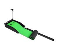 Mini Golf Set - Desktop Golf Toy, Mat da allenamento portatile | Velvet Putting con Auto Ball Ritorno per Home Office Intrattenimento Indoor Divertimento Putting Game Decor and Skill Pra