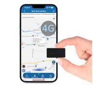 Mini GPS con APP Localizzatore Spia - Microchip Nascosto Tracker per Auto, Bambini, Anziani e Valigia - Monitoraggio in Tempo Reale Senza Abbonamento