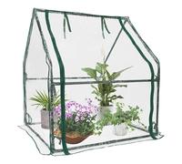 Mini Green House | Heavy Duty Zippered Door,Greenhouse For Indoor Outdoor Plants | Greenhouses & Plant Germination Equipment For Patio Home Balcony Garden Urban Apartment Beginners Enthusiasts