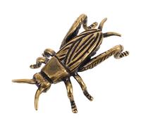 Mini grilli in ottone ornamento Mini grilli in ottone figurine piccola figura