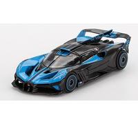 MINI GT 1/64 BUGATTI BOLIDE PRESENTATION NERO BLU 2024 MODELLINO AUTO STATICO