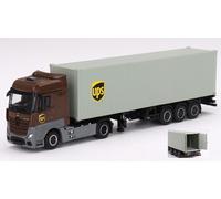 MINI GT 1/64 CAMION MERCEDES ACTROS UPS CONTAINER 2023 MODELLINO STATICO DIECAST