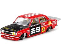 Mini Gt 1/64 Datsun 510 Pro Strada SK510 Rosso Kaido Casa LHD Diecast Car Nuovo