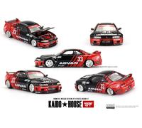 MINI GT 1/64 NISSAN SKYLINE GT-R R33 KAIDOWORKS ADVAN MODELLINO AUTO STATICO