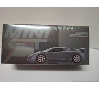 Mini GT 1995 Bugatti EB110 Super Sport, grigio scuro n. 1002 (CP07)