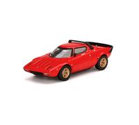 MINI GT 365 Lancia Stratos HF Stradale Rosso Arancio Rosso Scala 1:64 LHD