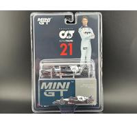 Mini GT AlphaTauri AT04 #21 Nyck De Vries 2023 F1 2023 GP Australiano #727 1/64