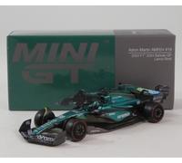 MINI GT Aston Martin AMR24 #18 Lance Stroll Bahrain GP 2024 1/64 MGT01001-L