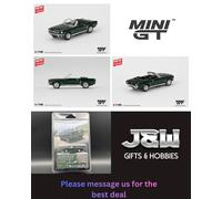 Mini GT Ford Mustang Cabrio 1964 Highland Green #1166 1/64 Diecast
