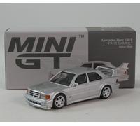 MINI GT Mercedes Benz 190E 2.5 16 Evo II Astral silver 1989 1/64 MGT00852-L