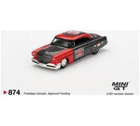 Mini GT MGT00874LHD Lincoln Capri Hot Rod 1954 "Shadow Puppet" MINI GT x MIZU...