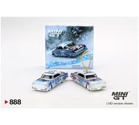 Mini GT MGT00888LHD Lincoln Capri Christmas Hot Rod By Tim Sadchikov 2024 Chr...